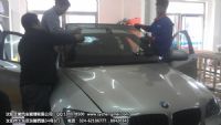 宝马X6前挡风玻璃拆装