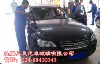 丰田花冠前挡玻璃安装